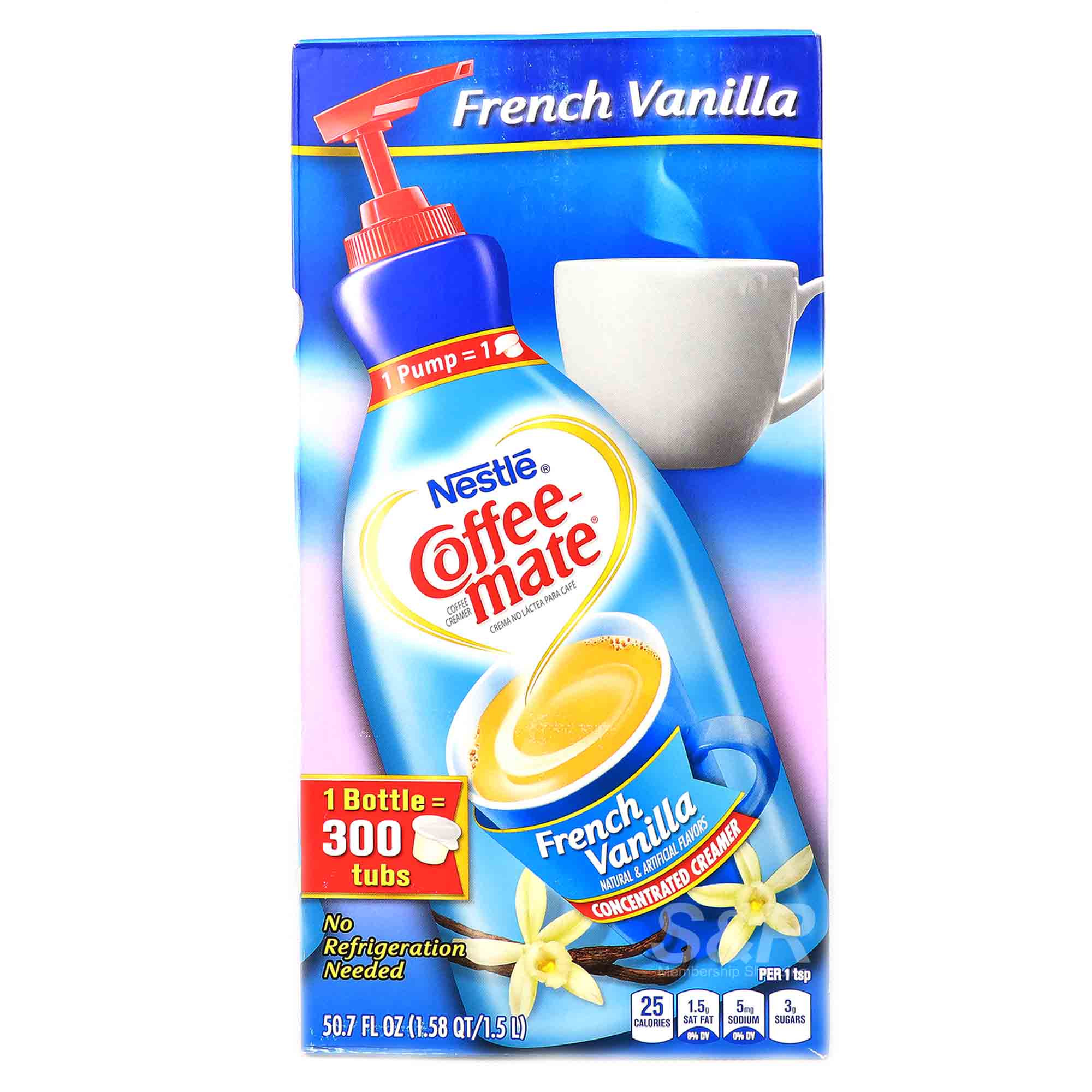 Coffee-Mate French Vanilla Creamer 300 tubs Coffee-Mate French Vanilla Creamer 300 tubs